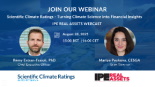 Scientific Climate Ratings - Turning Climate Science into Financial Insights, an IPE webcast