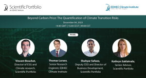 Beyond Carbon Price: The Quantification of Climate Transition Risks