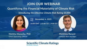 Now You Know - A New Standard in Climate Risk Assessment