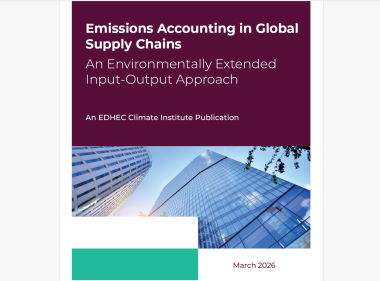 Feature - Emissions Accounting in Global Supply Chains: An Environmentally Extended Input-Output Approach