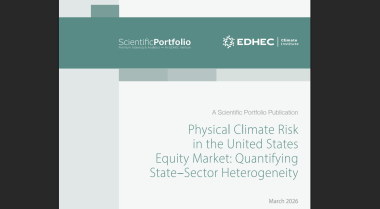 Publication - Physical Climate Risk in the United States Equity Market: Quantifying State–Sector Heterogeneity