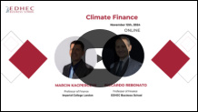 Marcin Kacperczyk (Imperial College London) and Riccardo Rebonato (EDHEC-Risk Climate) - Climate Finance