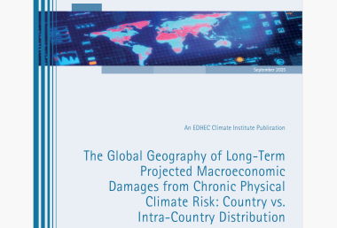 Publication - The Global Geography of Long-Term Projected Macroeconomic Damages from Chronic Physical Climate Risk - Country vs. Intra-Country Distribution
