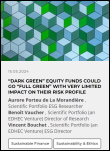 Scientific Portfolio - Dark Green Equity Funds Could go 'Full Green' With Very Limited Impact on Their Risk Profile