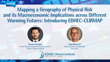 Webinar - Projecting Climate-Induced Economic Damages with EDHEC-CLIRMAP