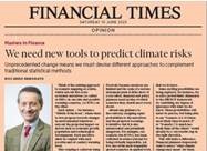 We need new tools to predict climate risks - Financial Times - 24-07-2023