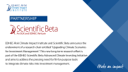 EDHEC and Scientific Beta establish climate-risk modelling research chair