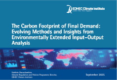 Policy Note - The Carbon Footprint of Final Demand: Evolving Methods ans Insights from Environmentally Extended Input-Output Analysis